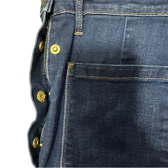 Frame Denim Lucia Antibes High Waist  Crop Jenas - Picture 5 of 10